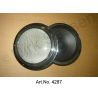 Speaker, with chrome cover, center, rear