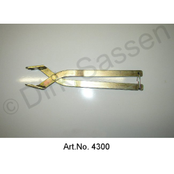 Tool for spring on the caliper