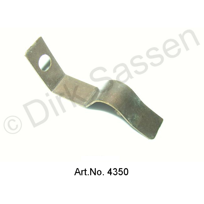 Clasp for turn signal housing, rear, stainless steel