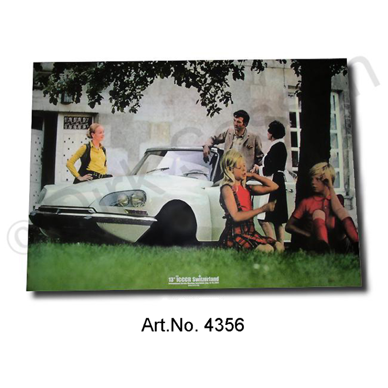 Poster, DS 'Family', kunststof, gecoat