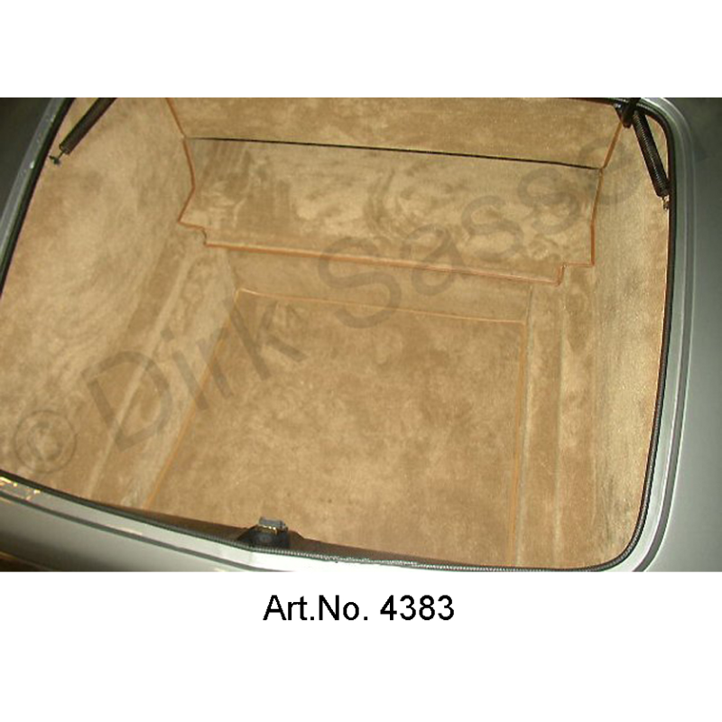 Set of carpet for trunk, Cabriolet