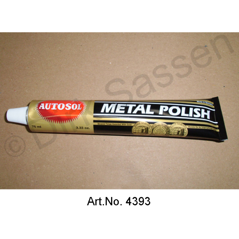 Chromium polish, tube, 75 ml