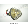 Tapa para luz trasera, Break, blanca, con base de apoyo