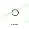 Pad for lock on the trunk lid