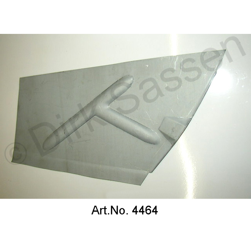 Sheet metal for C-pillar, above parcel shelf, right