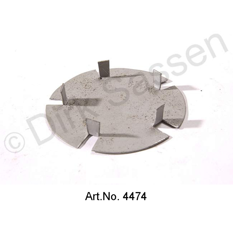 Ground plug, metal, jagged