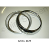 Trim ring for headlights, until 1967, reproduction, without inner holder