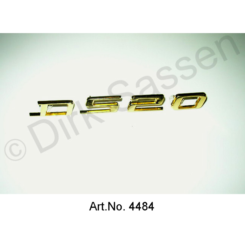 Monogramma, oro, 'DS 20`