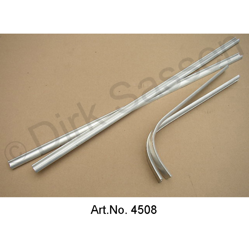 Rails en aluminium pour cadre de hotte, ensemble, pour no 4049