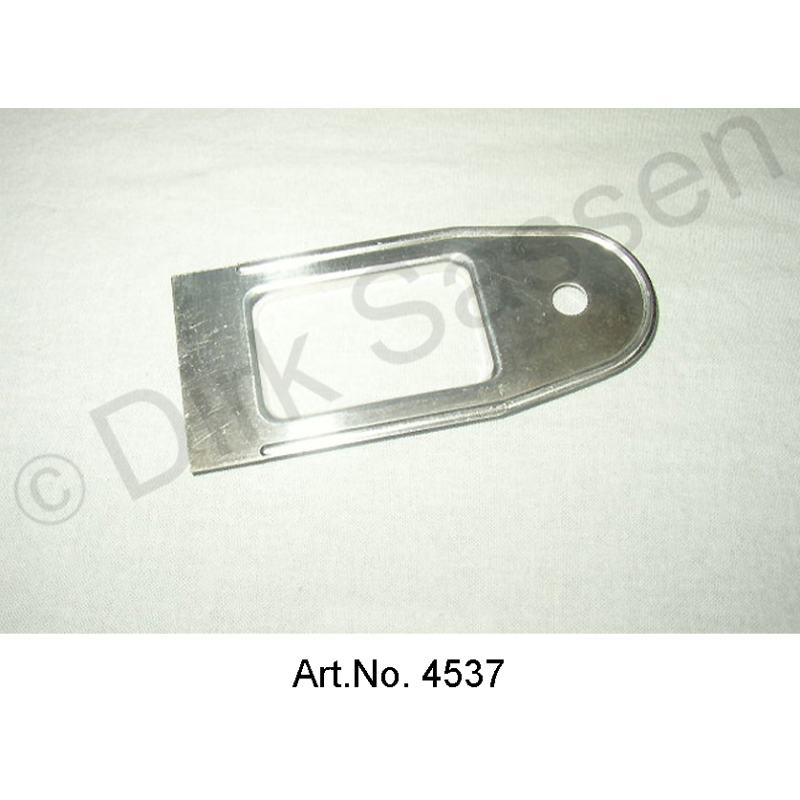 Trekkoord, badge, aluminium