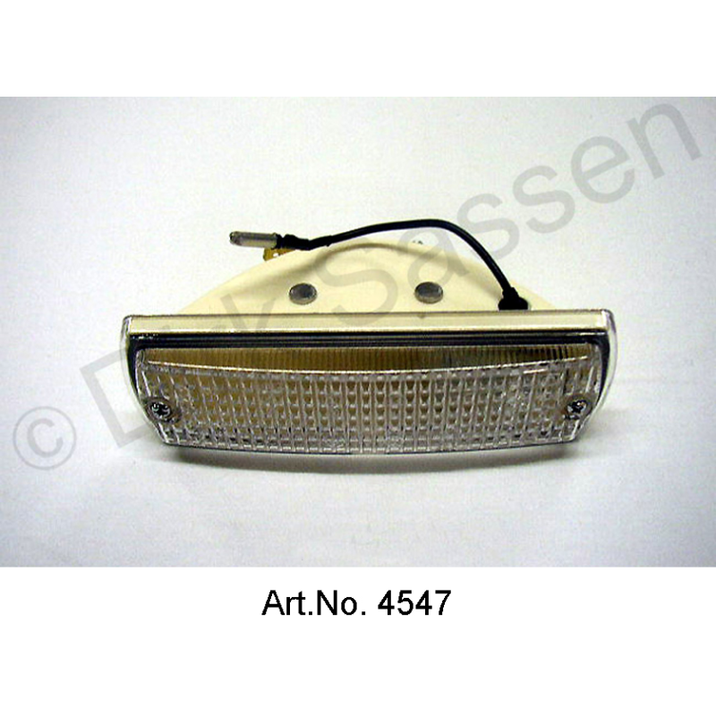Reversing light, version Gelbon, newly manufactured