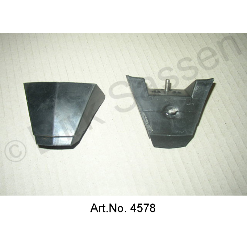 Caucho para parachoques, delantero, centro, desde 1967