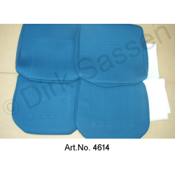 Stoelhoezen, Non-Pallas, velours, voorstoelen en achterbank, niet gemonteerd