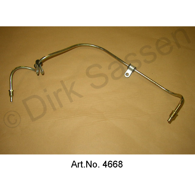 Hauptdruckleitung, vorgebogen, mit Haltern, DX 39456A