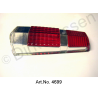 Tapa de luz trasera, Pallas, hasta 1969, luz de freno roja, de nueva fabricación, sin entrada