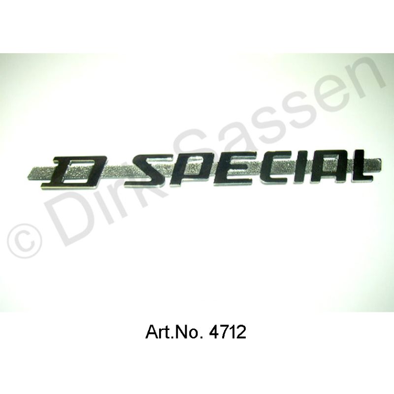 Monograma, 'D Especial', letras