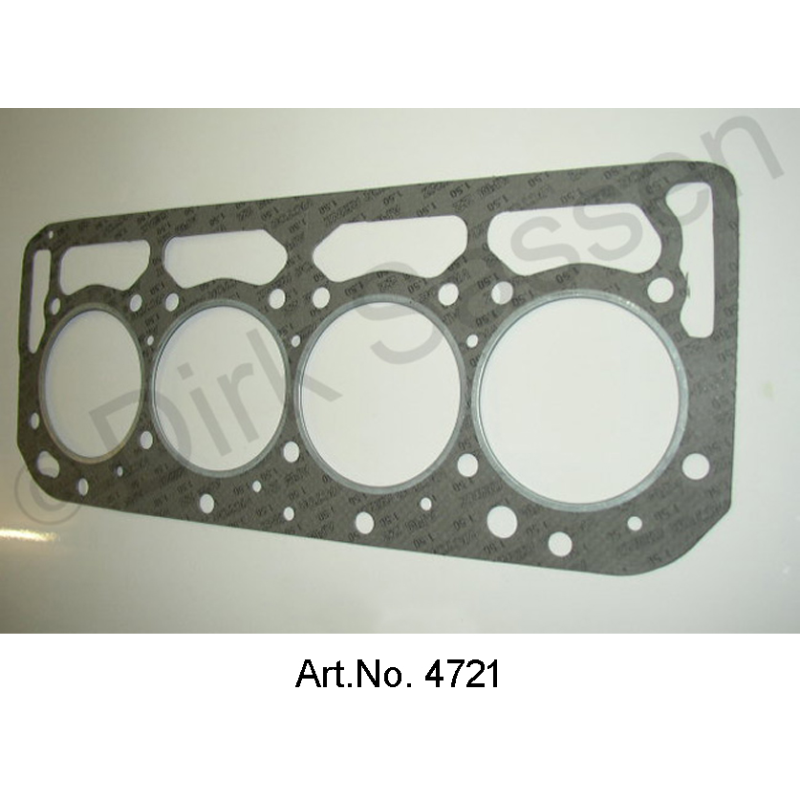 Cylinder head gasket, reinforced 0.5 mm thick, DS 21