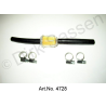 Tubo benzina con filtro e 4 fascette stringitubo