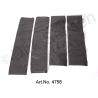 Innenausstattung, Leder, schwarz, komplett, Sitze aufgezogen mit Kopfstützen, Türverkleidungen und Mittelarmlehne, AT
