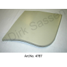 Repair panel for fender, outside, left, with curvature, cutting edge above kink