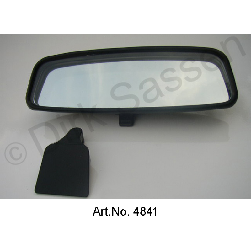 Specchietto interno, dal 09/1970, riproduzione, con piedino in plastica