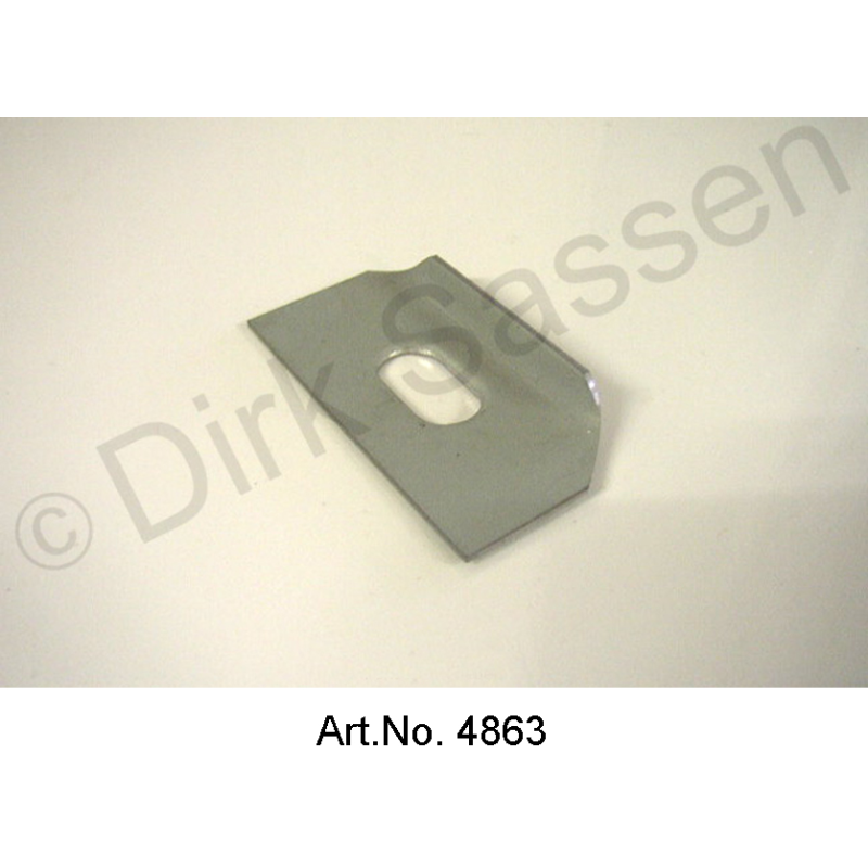 Shim for roof shell, inside