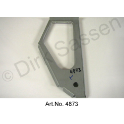 Side member reinforcement, in the sill, large opening, right