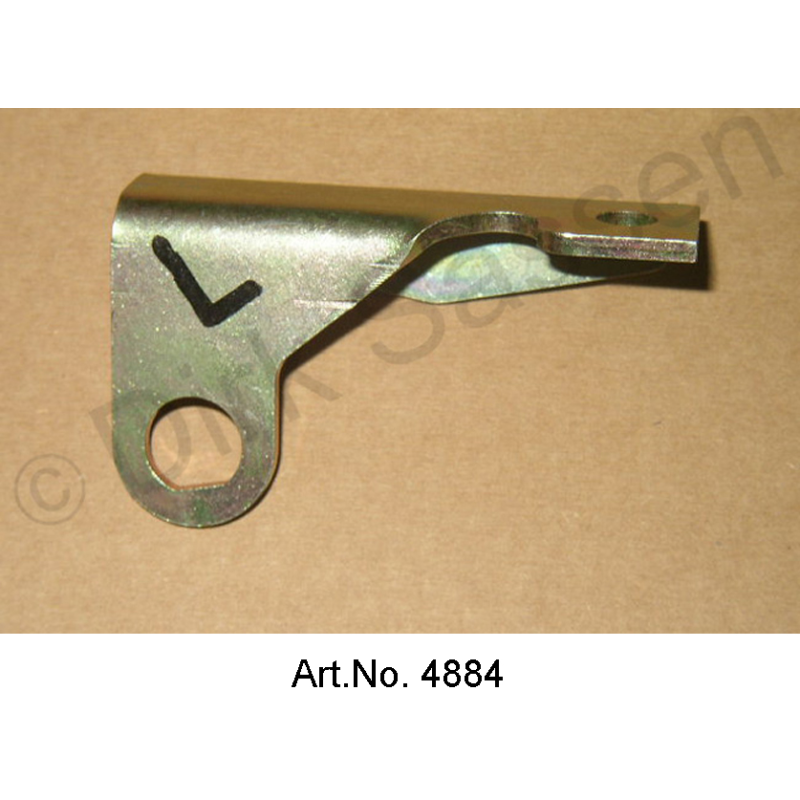 Bremsschlauch, Halter am Schwingarm, ab 09/1969, links