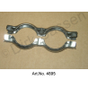 Silencieux principal, forme de lunettes, acier inoxydable