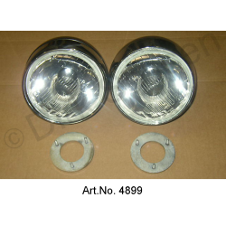 Extra koplamp, Cibie, paar, bolvormig, tot 1967