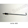 Cadre de batterie, tige de support, avant, pour batterie droite, avec ressort et écrou, 20 cm