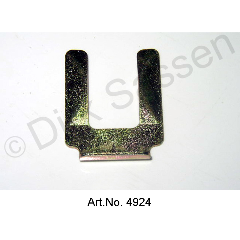 Morsetto di bloccaggio per serratura della porta, interno, a forma di U, dal 1971