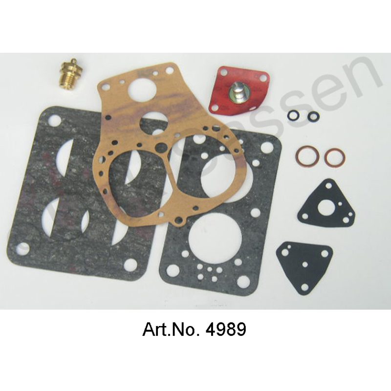 Carburetor gasket set, Solex 28/36 SDID, with float needle valve