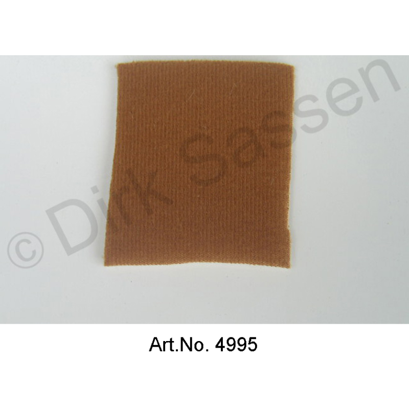 Tejido liso, ocre, de 1,4 metros de ancho, por metro