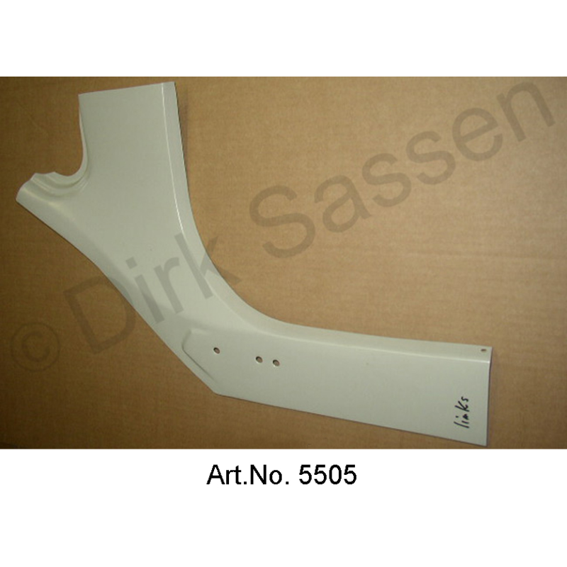 D-pillar, Break, inside, left