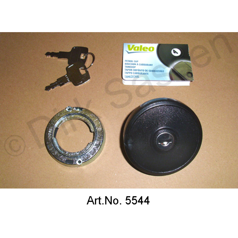 Tapa del tanque, bloqueable, negro