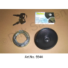 Tank cap, lockable, black