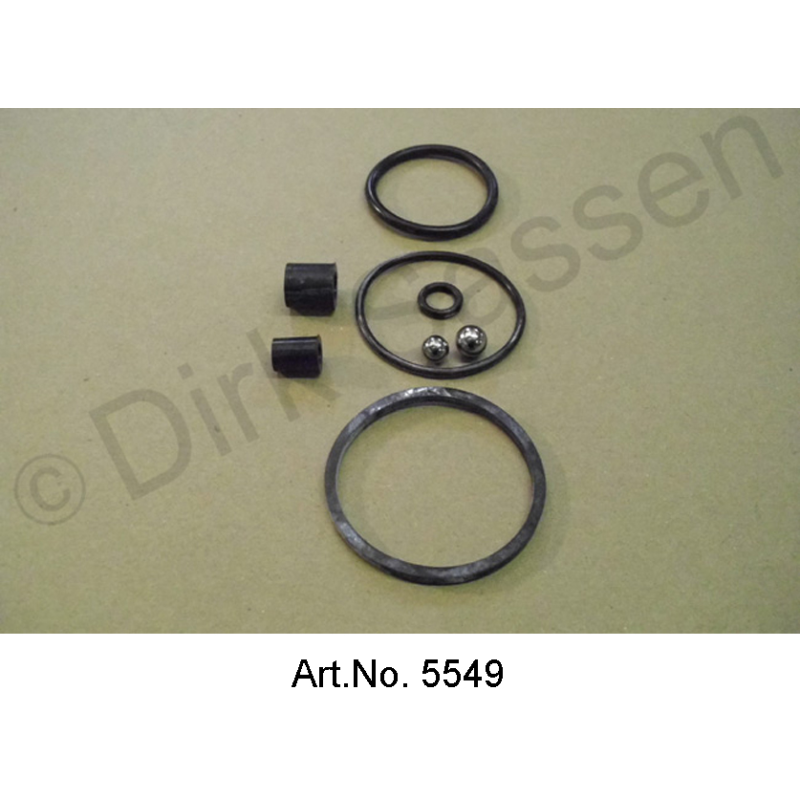 Kit de révision pour régulateur de pression, pour la version en acier (pas en aluminium)