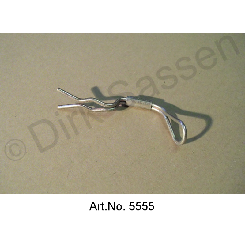 Rubber stopper for swingarm clasp, station wagon, front, top, large