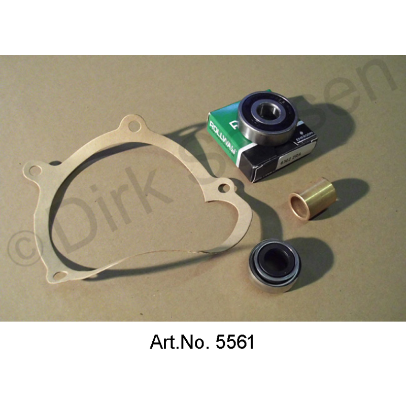 Water hose, tapered, from 1961 to 1965 (water pump on connecting pipe)