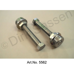 Tool, for 2 spring cylinders, for mechanical height adjustment, with removed spring balls