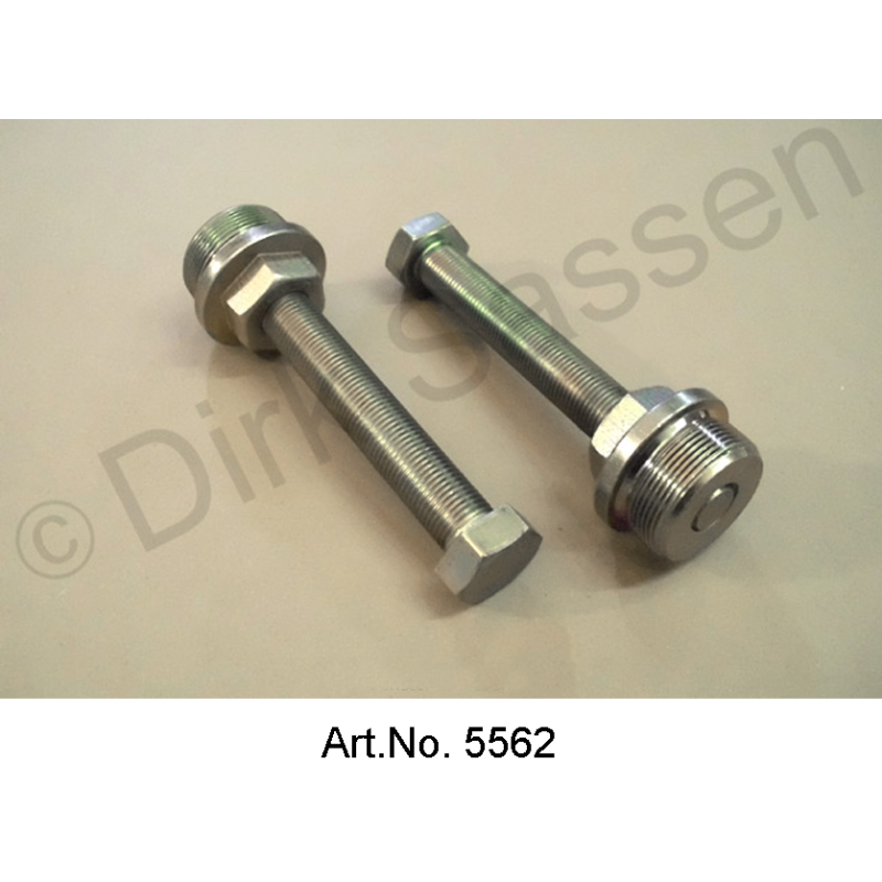 Tool, for 2 spring cylinders, for mechanical height adjustment, with removed spring balls