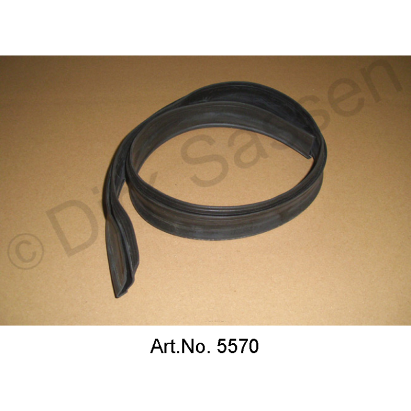 Goma en U para ventana lateral, para riel de retención, trasero, 78 cm
