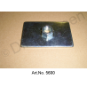 Base plate for automatic belt, large, with thread, 80 x 50 mm