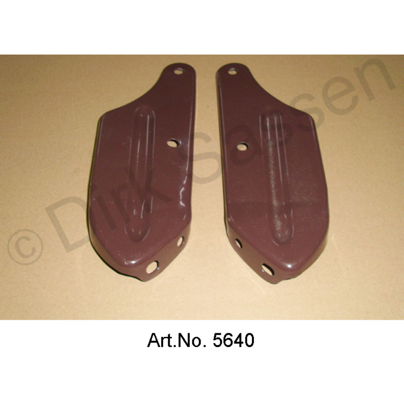 Set di supporti per paraurti, sabbiati, del 1967