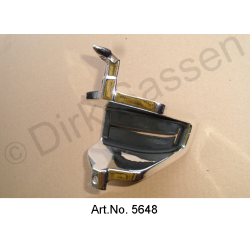 Steering wheel chrome shift gate, 1962 to 1968, with cuff, mint condition