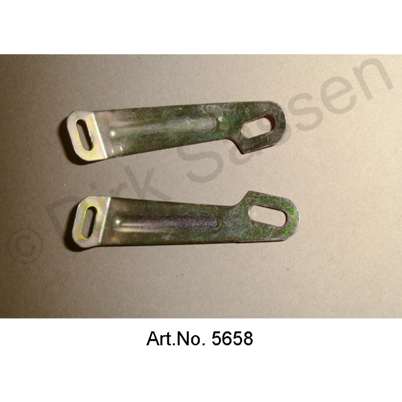 Scheinwerfergehäuse, Halter am Kotflügel, Satz, links und rechts, neuwertig