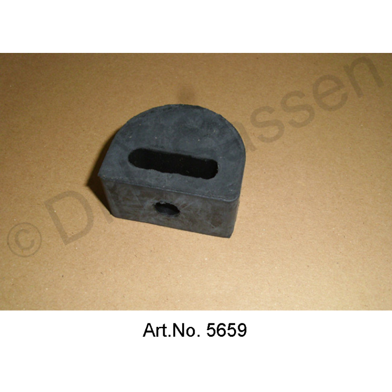 Aditamento de goma, silenciador trasero, espaciadores