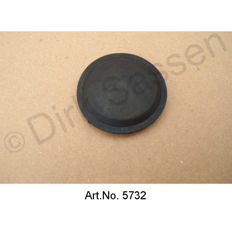 Tapón de sellado de goma para mamparo, DS, diámetro 38 mm