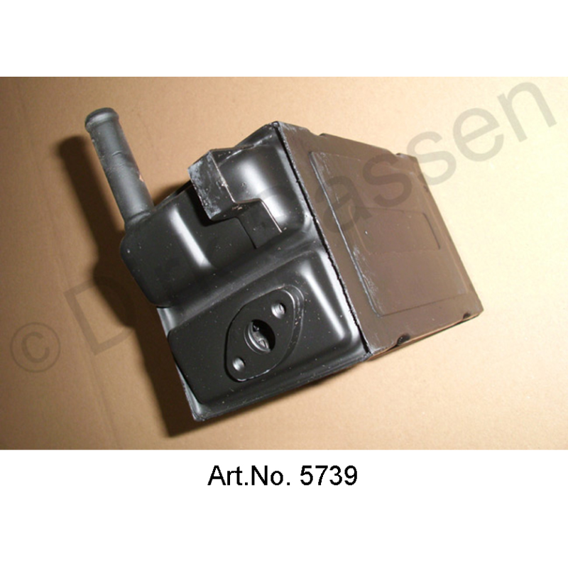 Heizungskühler, klein, mit Heizungsventilflansch, ab 1969, neu gefertigt, ohne AT